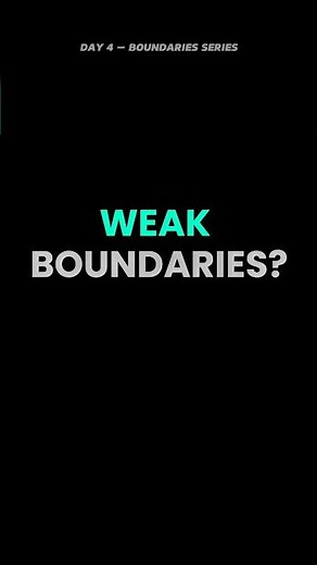 Signs You Have Weak Boundaries (Psychology Truth)
