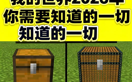 [中配]我的世界2026年你需要知道的一切 - Skip the Tutorial