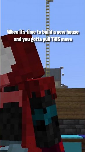 How to build a Minecraft starter house #minecraft #shorts