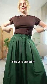 3 options qui fonctionnent vraiment en jupe longue #conseilenimage