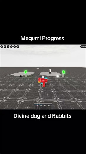 Megumi Progress: Divine Dog and Rabbits JJK Skillbuilding Move