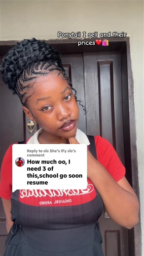 Replying to @ʚĭɞ She’s IFy ʚĭɞ If you’re a student, a 9to5er or just a girlies that needs a easy to wear ponytail then this is for you🛍️. Our braided detachable ponytail helps girls, ladies and women, save time and money . It protects your scalp and edges . Just less than 5 minutes wear and you’re good to go ❤️. One purchase 🛍️Multiple wears❤️#detachablebraidedponytail #fyp #smallbusiness