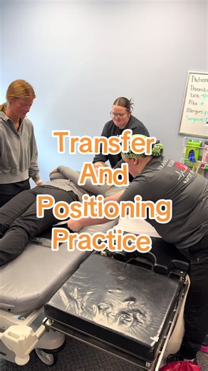 Transfer and Positioning Practice for Surgical Students