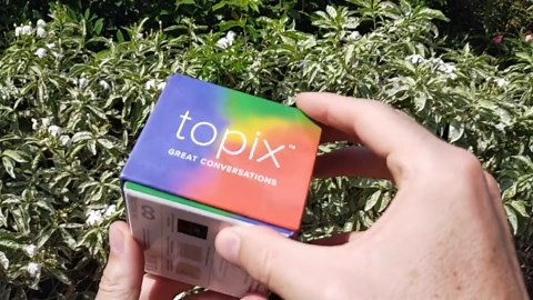 TOPIX - 424 Conversation Starters, Family Dinner Conversation Cards & Date Night Ice Breaker Topics for Married Couple or Old Friends, Recall Our Best Moments