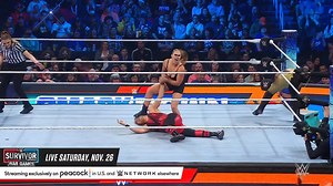 1.6M views · 29K reactions | In the wake of a brutal backstage attack, an injured Raquel Rodriguez powers through to help Shotzi against the ruthless SmackDown Women’s Champion and The Submission Magician. | WWE SmackDown | Facebook