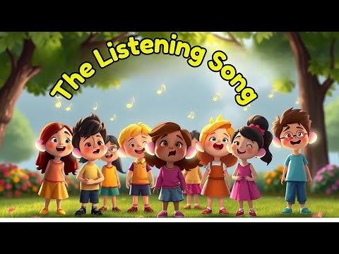 🎶 The Listening Ears Song | Teach Kids Kindness & Respect! 🎶