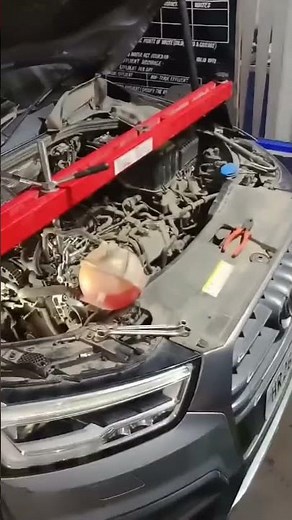 ## mechanic Audi Q3 water pump change suspension repair 🛠️🔧🚗🇮🇳