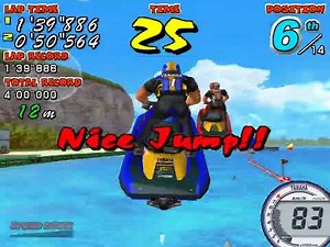 Wave Runner GP (Arcade) Gameplay
