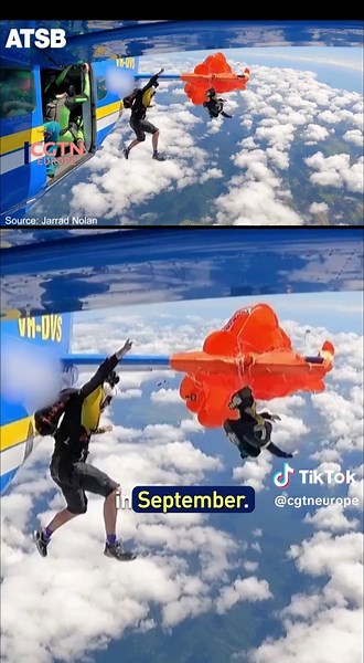 Dramatic Skydiving Incident in Australia: Parachute Snagged