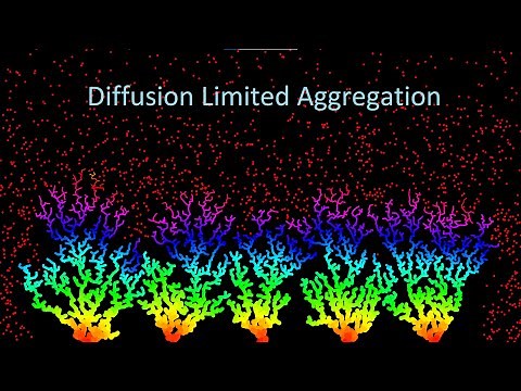 Easily Program Coral-like Fractals with Diffusion Limited Aggregation