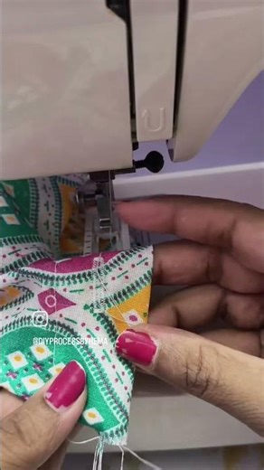 How to sew a buttonhole with a sewing machine #sewingtutorial #sewingtips #buttonhole #shorts