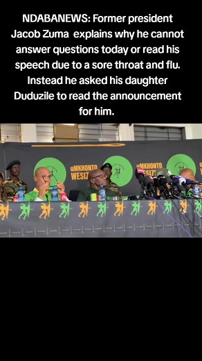 Jacob Zuma's Sore Throat Forces Speech Change