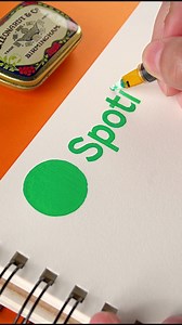 Lettering the Spotify logo #lettering | Made by Edgar