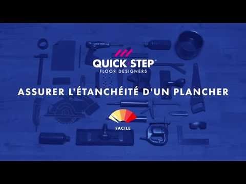 Finition d'un sol stratifié étanche | Tutoriel Quick-Step