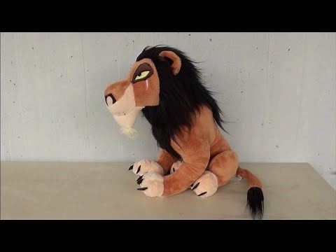 Kitwana's Toys #106: 2011 Disney Store The Lion King 18" Scar Plush