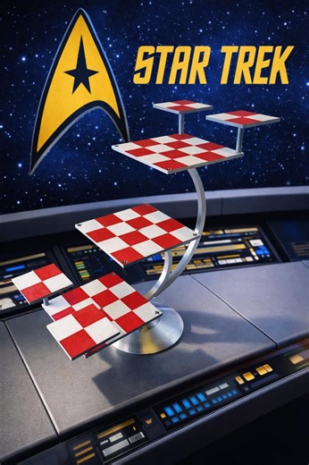Star Trek 3D Chess Board Replica – Inspired by the Original Series | Sci-fi Collector Display | Unique Chess Set - Etsy UK