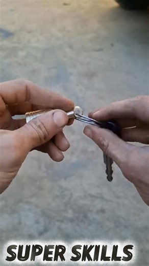 A crazy brass key chain making on lathe | Super Skills