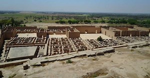La cité antique de Babylone, merveille de l'Irak, inscrite au patrimoine mondial de l'Unesco
