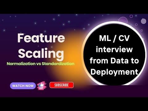 ⚖️ Feature Scaling: When & Why to Scale Your Features ML Interview Questions