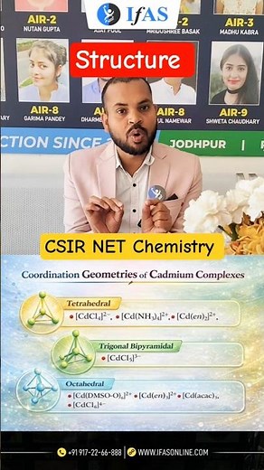 Structure | Main Group Element | CSIR NET Chemistry | IFAS