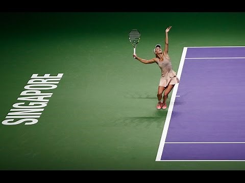 Caroline Wozniacki vs Maria Sharapova | 2014 WTA Finals Highlights