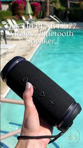 Epic Sound: TREBLAB HD77 Wireless Bluetooth Speaker! 🎵🔊
