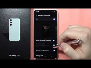 How to Turn ON Always On Display on Samsung Galaxy S24 / S24+