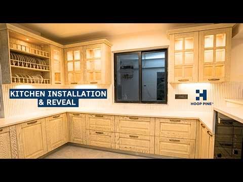 Complete Modular Kitchen Installation | Dry & Wet Kitchen | Hoop Pine Chennai