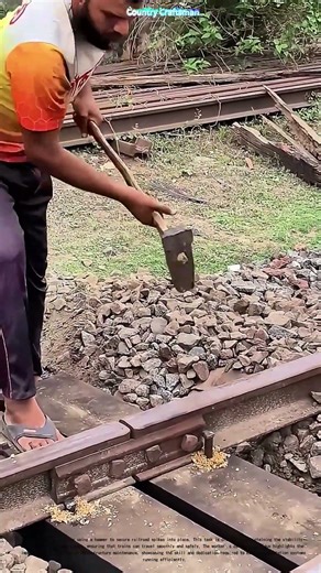 Hammering Home Precision: How Rail Workers Ensure Track Safety