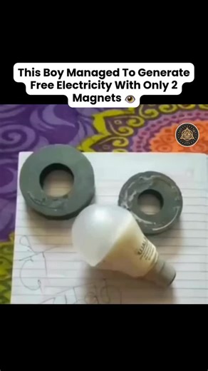 THE DARK CONSPIRACY on Instagram: "Why is nobody paying attention to the child who outsmarted the system? The truth is in the spinning magnets. Here’s what they don’t tell you: ✅ This isn’t a cute science project. It’s a functional demonstration of magnetic perpetual motion—a proof-of-concept for zero-point or ambient energy harvesting that violates the “laws” of thermodynamics taught to protect the energy monopoly. ✅ His simple device, using neodymium magnets in precise opposition, creates a co
