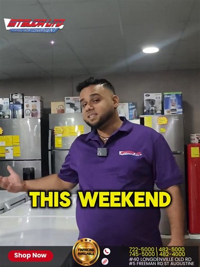 Why shuttle goods from home to the savannah?😒 Drop a Genie chest freezer ❄️in there and keep everything at the right temperature! This is a great investment for long term caterers and the wheels make it easy to move - so why not? 😉 Visit any of our locations to take yours home TODAY! 🛒 #carnival #freezer #Genie #mitsudadeals ##shoppingmadeconvenient | Mitsuda Superstore Limited