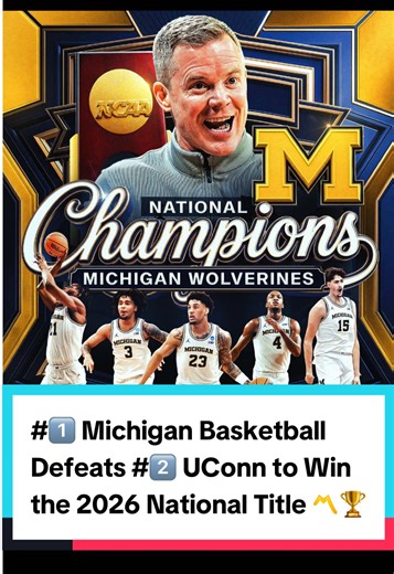 Michigan Wolverines: 2026 National Champions