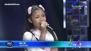 MJ commands the stage with a powerful rendition of “Kailan Kaya” #IdolKidsPHPower #IdolKidsPhilippines #IdolKidsPH #IdolPhilippines #ABSCBN | Idol Philippines