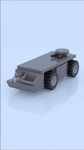 LEGO Mini Aliens APC 🚀🔥 M577 Armored Beast in Action! 👽⚡ #lego