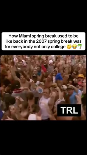 Miami Spring Break: A Throwback to 2007