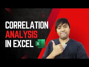 Correlation Analysis in Excel: Using Formulas and Data Analysis Tool