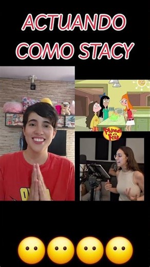 Phineas and Ferb dub imitating Stacy: Leaves You Speechless 😶😶😶 #dubbing #phineasandferb
