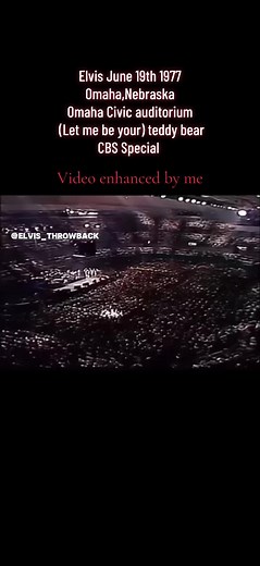 Elvis' Iconic Performance of 'Teddy Bear' in 1977