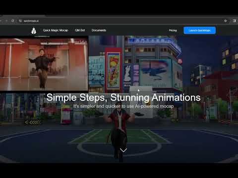 Quick Magic Motion Capture Test - MMD