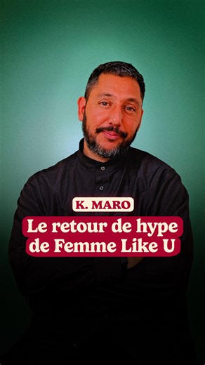 Le rappeur K.Maro nous parle du retour de hype de cette chanson iconique. 20 ans plus tard, vous aussi vous dansez toujours sur Femme Like U ? Journaliste : Clémence Majani d'Inguimbert | Lou