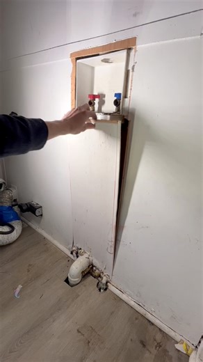 Replacing a laundry box and drain | Plumb Hero
