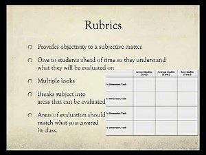 Assessment Types and Scoring Tools