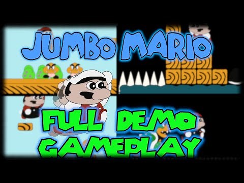 "Best Fan Game Mario Ever" Jumbo Mario Full Demo Longplay