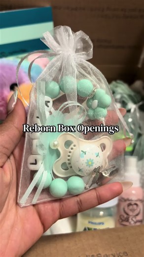 My favorite part is creating a special box opening 🩷💚 #rebornbaby #rebornsoftiktok #reborn #rebornboxopening #myrebornnest