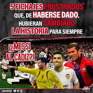 947K views · 90 shares | ¡LOS FICHAJES QUE HUBIERAN CAMBIADO LA HISTORIA! ¿Qué fichaje frustrado te habría gustado que se concretara? 樂 Por que algunos de los mejores jugadores del mundo y de la historia estuvieron a nada de fichar por otro equipo  ¡iNCREÍBLE! 勞 #Cristiano #Zidane #Mbappé | La Gambeta | Facebook