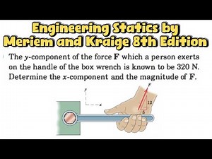 Determine the x-component and the magnitude of F. | Engineers Academy
