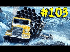 SnowRunner - Walkthrough - Part 103 - Powerlines Check (PC HD) [1080p60FPS]