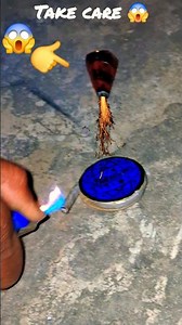 Blue Chakri Crackers 😱 Amazing Cracker experiment 😜 Diwali cracker testing 2025 #shorts