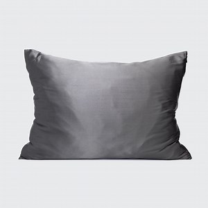 Satin Pillowcase in Charcoal