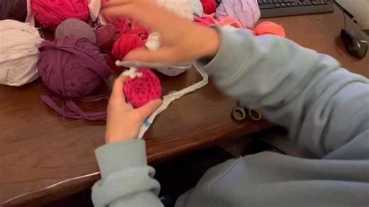 ✨ This is how I do it…my Crochet Rag Rug Creations. ✨ One -of-a-kind rag rug made from recycled fabrics using a crochet technique my grans taught me. 🌿 Handmade & eco-friendly 🧵 Created from upcycled sheets and duvets 💚 Each rug is completely unique 🏡 Adds warmth, colour, and character to any home Every rug is a small step toward sustainability — and a big splash of handmade charm. This is a 2 hour make speeded up into 3mins! #handmade #ragrug #upcycled #ecofriendly #sustainableliving #suppo